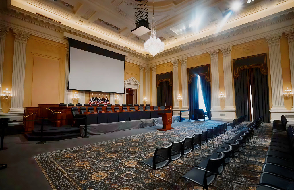 Cannon Caucus Room at the U.S. Capitol